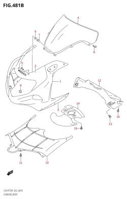 481B - COWLING BODY (K1)