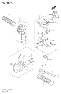 467A - HANDLE LEVER