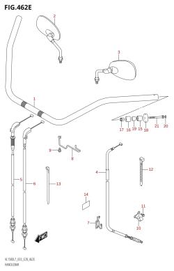 462E - HANDLEBAR (VL1500T:L7:E03)