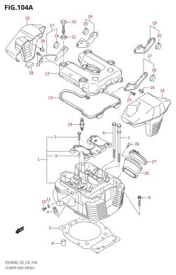 104A - CYLINDER HEAD (FRONT)