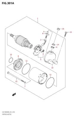 301A - STARTING MOTOR