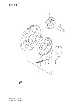 010 - STARTER CLUTCH