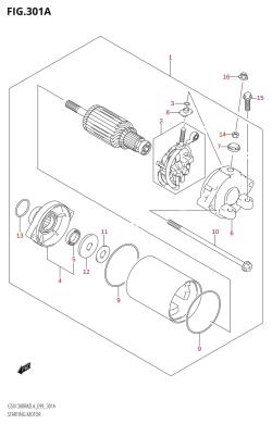 301A - STARTING MOTOR