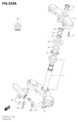 524A - STEERING STEM