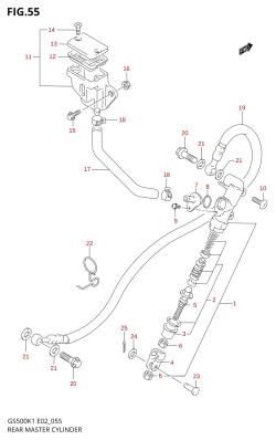 055 - REAR MASTER CYLINDER