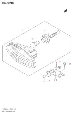 339B - REAR COMBINATION LAMP (LT-A750XP:L4:P33)