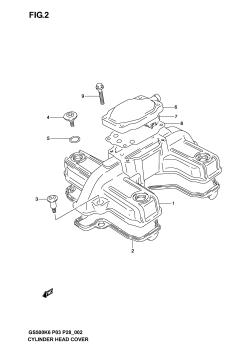 002 - CYLINDER HEAD COVER