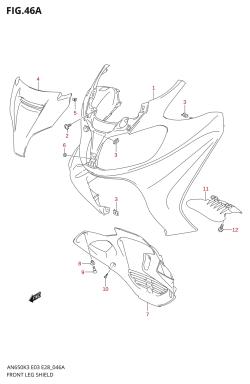 46A - FRONT LEG SHIELD (AN650AK5)