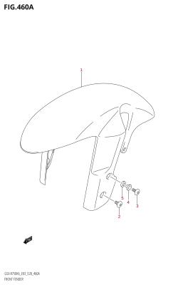 460A - FRONT FENDER