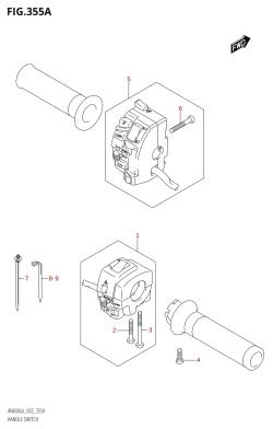 355A - HANDLE SWITCH (AN650:L6:E19)