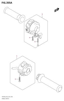 355A - HANDLE SWITCH