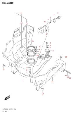 420C - FUEL TANK (LT-A750X:M0:P33)