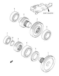 025 - SHAFT COUNTER /​ IDLER (MODEL K3 /​ K4)