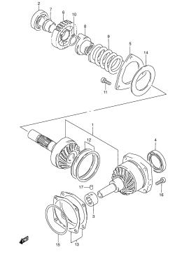 020 - SECONDARY DRIVE GEAR