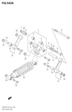 543A - REAR CUSHION LEVER (VZR1800:L4:E03)