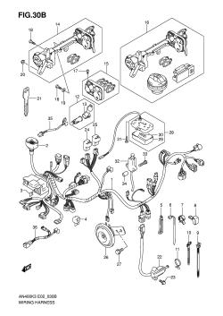 30B - WIRING HARNESS (AN400K5 /​ K6 P37)