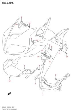 482A - COWLING INSTALLATION PARTS