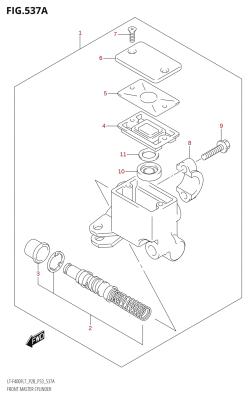 537A - FRONT MASTER CYLINDER