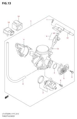 013 - THROTTLE BODY