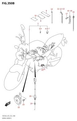 350B - WIRING HARNESS (SV650:L8:E33)