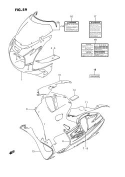 059 - COWLING BODY (MODEL P 33J)