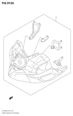 912A - UNDER COWLING SET (OPTIONAL)