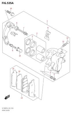 535A - FRONT CALIPER