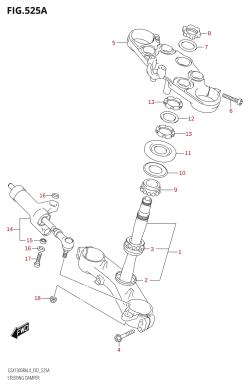 525A - STEERING DAMPER