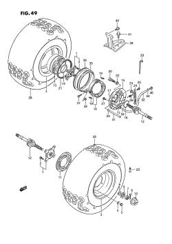 049 - REAR WHEEL