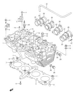 002 - CYLINDER HEAD