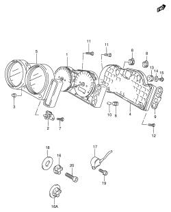 027 - SPEEDOMETER (MODEL T /​ V)