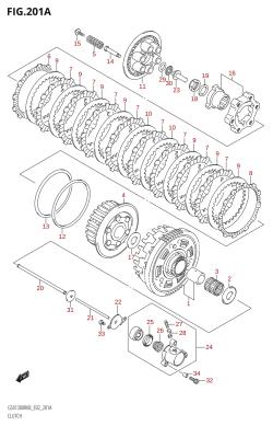 201A - CLUTCH