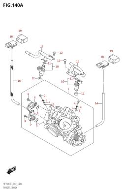 140A - THROTTLE BODY (VL1500T:L3:E02)