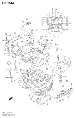 104A - CYLINDER HEAD (FRONT)