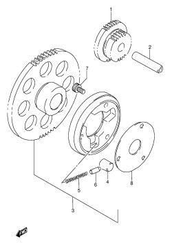 009 - STARTER CLUTCH