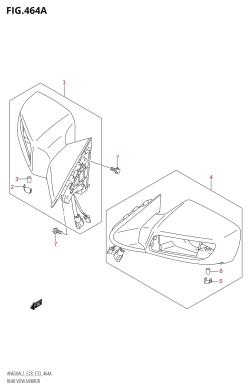 464A - REAR VIEW MIRROR