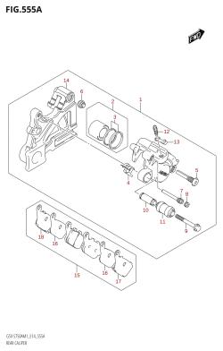 555A - REAR CALIPER