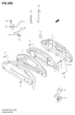 33D - SPEEDOMETER (AN650AK5 IMOBI)