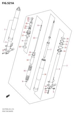 521A - FRONT FORK DAMPER