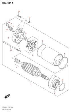 301A - STARTING MOTOR