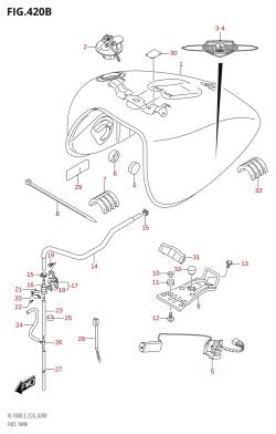 420B - FUEL TANK (VL1500B:L3:E24)