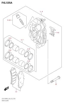 535A - FRONT CALIPER