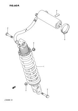 60A - REAR SHOCK ABSORBER (MODEL M /​ N)