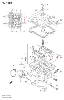 105B - CYLINDER HEAD (REAR) (K7)