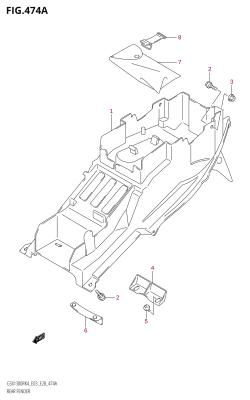 474A - REAR FENDER