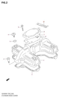 002 - CYLINDER HEAD COVER
