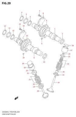 020 - CAMSHAFT - VALVE