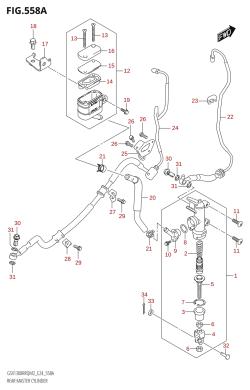 558A - REAR MASTER CYLINDER