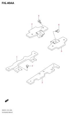 40AA - FOOTBOARD BRACKET