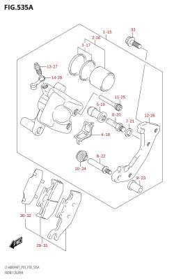 535A - FRONT CALIPER